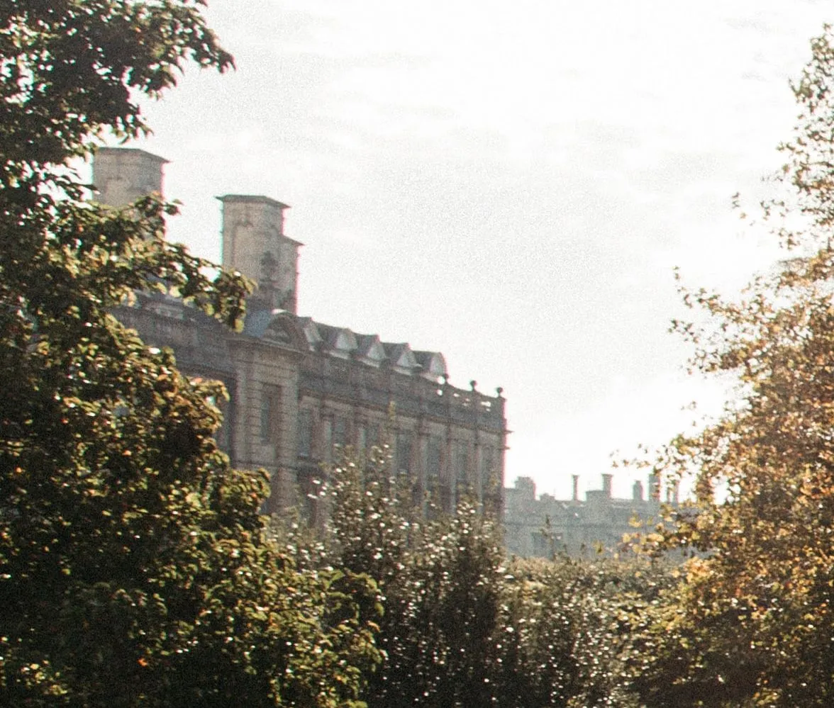 College buildings beside the River Cam in Cambridge